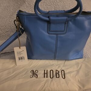 HOBO Sheila Medium Satchel, Tranquil Blue BRAND NEW. FLAWLESS.